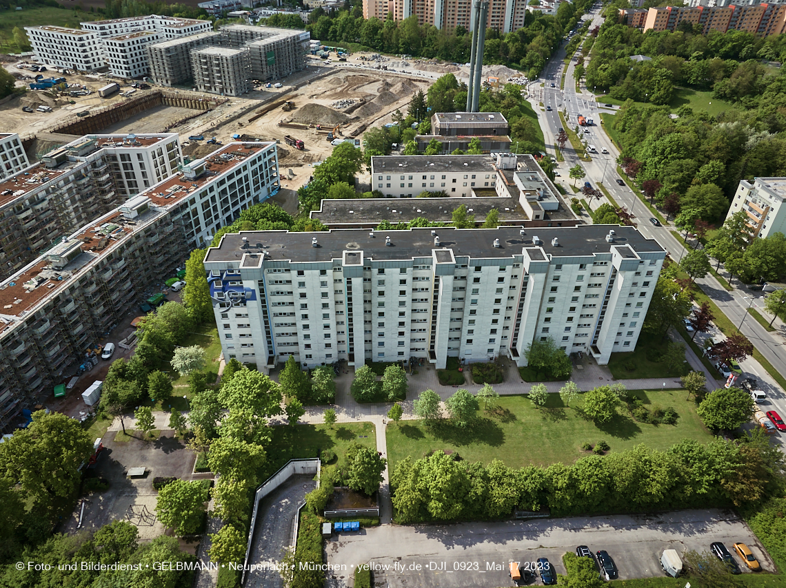 17.05.2023 - Graffitis vom italienischen Künstler Peeta in Neuperlach